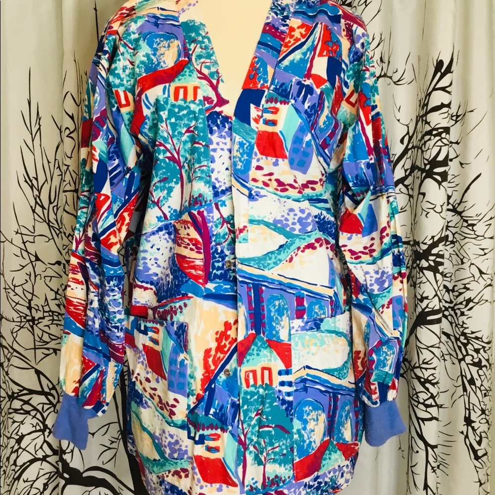 Scrub Jacket Coat dental, lab, nurse, vet, rescue